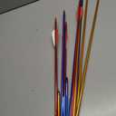 FUNTRESS 12 Pack 30 inch Aluminum Arrows with Removable Tips for Compound & Recurve Bow Target Practice Hunting