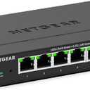 NETGEAR 8-Port 2.5G Multi-Gigabit Ethernet Unmanaged Network Switch (MS308) - with 8 x 2.5Gbps Ports, Desktop or Wall Mount, Metal Case