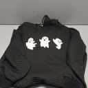 Ghost Boo Boobs Bikini Halloween Pullover Hoodie, L