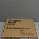 LOBOOM 4FT Black Marquee Number 50, LED Light Up Numbers for 50th Birthday Party Decorations, 4 Feet