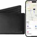 HiWe Anti-Lost Bifold Men Wallet with Find My, Vegan Leather, RFID, Original Design, Black