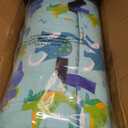 Wildkin Kids Original Nap Mat Cozy Kids Sleep Mat with Pillow, Ideal for School & Travel - Dinosaur Land