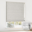 LazBlinds No Drill Cordless Roman Shades, 31'' W x 48'' H, Grey