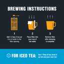 2 x Tiesta Tea Loose Leaf Filters for Brewing, Disposable Infuser for Hot & Iced Drinks, Easy-Fill Steeper, Unbleached Paper, Single-Cup Infuser for Loose Leaves, 100 Empty Bags