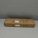 Brass Window Curtain Rod, 28-56 Inch, 1 Inch Diameter, Adjustable with Aluminum Finials and Brackets, Wrap Around Design