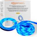 Amazon Basics Smart LED Light Strip, 16.4 Feet, RGB + Tunable White, Works with Alexa Only, 2.4 GHz Wi-Fi, No Hub Required
