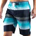 Kanu Surf Men's Legacy Swim Trunks (Blue, XXL)