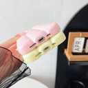 Caseative for iPhone 14 Pro Case,3D Cube Grid Candy Color Soft Phone Case (Yellow)