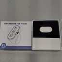 Scrolling Ring Remote for TikTok YouTube IG Shorts Video Landscape Portrait, Fingertip Wireless Scroller Page Turner Clicker for Kindle APP Compatible with iPhone iPad Android Phone Tablet (White)