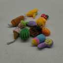 Jalousie 12 Pack Dog Squeaky Toys Cute Plush Toys for Small Medium Dog Pets