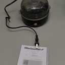 Elite Gourmet EGC115B Easy Egg Cooker Electric 7-Egg Capacity, Soft, Medium, Hard-Boiled Egg Cooker with Auto Shut-Off, Measuring Cup Included, BPA Free, Classic Black