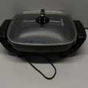 Toastmaster 12" Nonstick Electric Skillet - Deep Skillet Appliance with Glass Lid - Multipurpose Kitchen Cookware for Breakfast & More