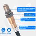 250-24672 250-25040 O2 Oxygen Sensor Upstream Downstream Set of 2, 02 Sensor for Audi for A4 for A5 for A6 Quattro for Allroad for Q5