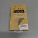 3 x Mr.Shield Screen Protector compatible with iPhone 17 / iPhone 17 Pro [6.3 Inch] [Tempered Glass] [3-PACK] [Japan Glass with 9H Hardness]