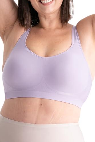 Truekind Bras for Women - Womens Bras, Wirefree Bra Lavender, Size 2XL 