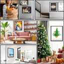 SKRYUIE 16x20 Inch Diamond Art Kits for Adults Frames - Magnetic Self-Adhesive, Black - Perfect for 14x18 Inch Artwork Paint by Numbers - Suitabble Frames Painting for Wall Window Door