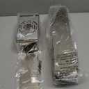 Edwarmlux Indoor Wall Sconces, Modern Wall Lights, Up and Down Wall Mount Light, Dimmable Hardwired Wall Light for Bedroom, Living Room, Hallway, GU10 Bulbs Excluded, 2 Pack (Brushed Nickel)