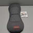 3 in 1 Upadate Rechargeable Electric Lumbar Support Pillow with Adjustable Height for Bed and Chair,Back Massager with Heat,Back Massager for Pain Relief Deep Tissue,Waist Wedge Bolster (Black)