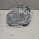 Brelley Shiatsu Neck and Back Massager with Heat, Deep Tissue Kneading Massage Pillow, Electric Massagers with Bi-Directional Rotating Head for Neck, Back, Shoulders, and Legs (Gray)