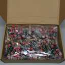 Mimorou 12 Set Christmas Kitchen Utensils Set Christmas Cooking Gift Bamboo Cooking Spoon Spatulas with Artificial Picks Waffle Towels Thank You Tags for Winter Holiday Housewarming Kitchen Decoration