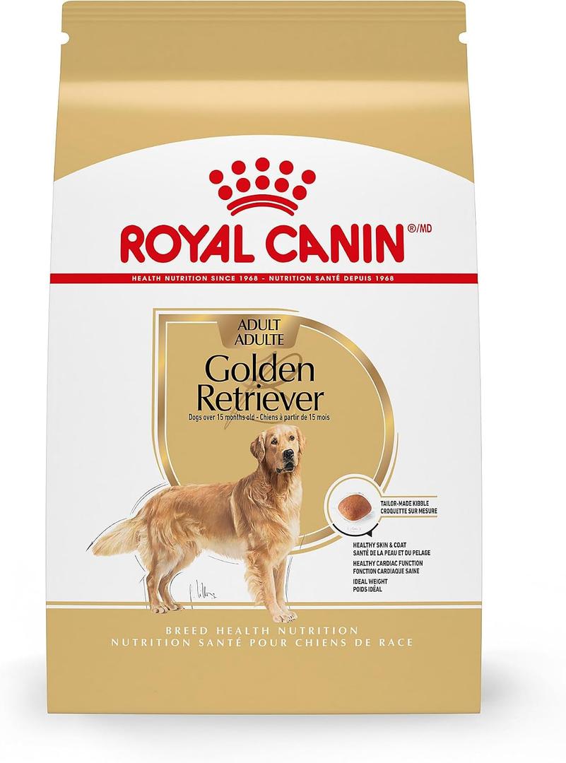 Royal Canin Golden Retriever Adult Dry Dog Food, 30 lb bag (EXP 04/11/27)