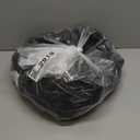 UIRWAY Fire Pit Cover 44 Inch Round, Waterproof Outdoor Fire Pit Cover, 600D Heavy Duty Oxford Fabric Firepit Cover with PVC Coating, Strong Tear & Windproof Patio Fire Pit Table Cover, Black