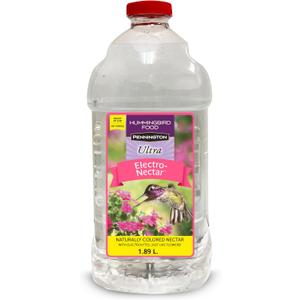 Pennington Electro-Nectar Hummingbird Nectar Ready to Use, Naturally Colored with Electrolytes, 64-oz Bottle
