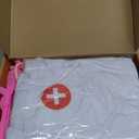 Sundaymot Doctor Kit for Girls, 34 Pcs Doctor kit for Toddlers 3-5 with Medical Storage Bag & Real Stethoscope Pretend Play Doctor Set, Doctor Play Gift for Kids Toddlers Role Play