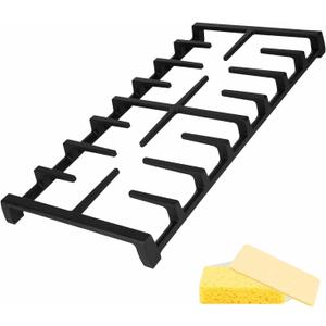 Upgraded WB31X27150 Stove Grate Replacement for GE Stove Parts, JXGRATE1 General Electric Burner, Cast Iron gas stove burner grates, Stronger and more Durable Gas Stove Grates Replacement
