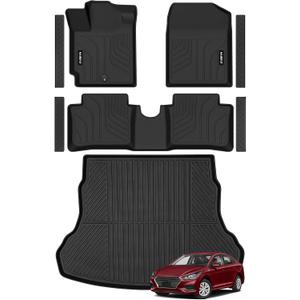 Naibeve Floor Mats for 2022-2026 Nissan Frontier Crew Cab (Not King Cab)