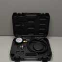 CMTOOL Exhaust Back Pressure Tester Kit with Carrying Case, Automotive Exhaust Back Pressure Gauge Set with 6-Foot Hose, Professional Car Diagnostic Test Tool with Adapter & 2 Hose Clamps