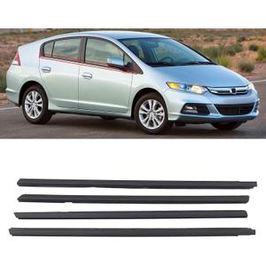 Window Weatherstrip Trim Belt Fit for Honda Insight 2010-2014