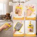 Pet Hair Removal Glovethe Magic Brush Electrostatic Pet Hair RemoverFurhero Gloves Mitt Dog Cat Grooming ToolFur Hero Reusable for Furniture Clothes Couch Cleaning 6PCS Box