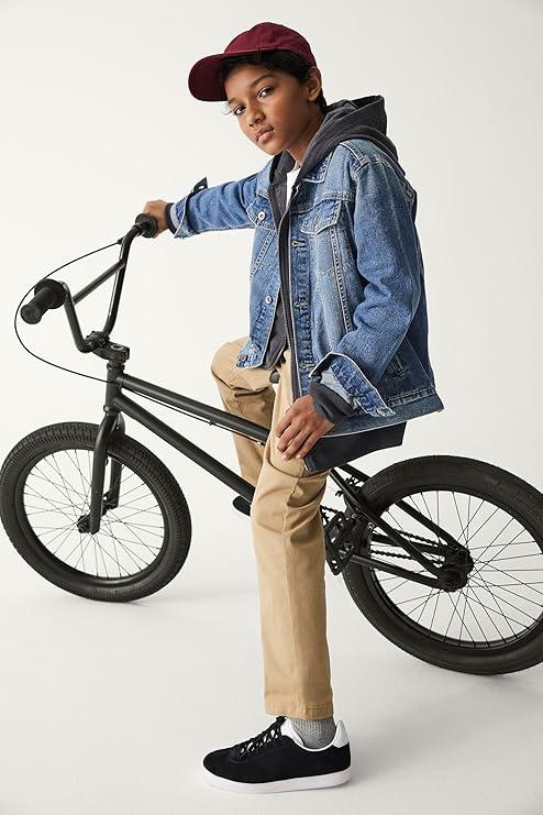 The Children's Place Stretch Pull on Relaxed Straight Chino Pants,multipacks 14