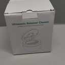 Dental Ultrasonic Retainer Cleaner Machine - 45kHz Dental Cleaning Pod with 4 Modes, Digital Timer & 200ML Capacity for Denture, Mouth Guard, Aligner, Night Guard, Braces, Toothbrush Head & Jewelry