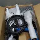 Knee Scooter，Knee Scooter for Adults for Foot Surgery，Knee Walker for Foot Injuries Compact Crutch Alternative with Dual Braking System (Blue)