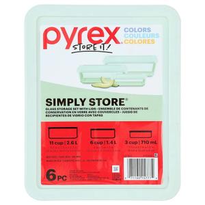 Pyrex Simply Store Glass Storage With Lid 2.6L