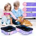 Premium Cat Litter Refill Bags, 28 ft  8-Pack  Fits Most Genie-Style Cat Litter Disposal Systems (Standard, Plus, XL)  Up to 8 Months for Single-Homes (Black)