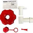 Reliance Replacement Spigot Assembly, 1.3 Inch x 3.5 Inch x 10.5 Inch, White
