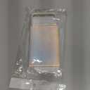 Matte Rectangle Iridescent Translucent Phone Case for iPhone 17 Pro Max 6.9in,Aesthetic Purple Laser Sparkle Slim Rectangled Shape Shockproof Trendy Cover(i17promax 6.9",Matte)