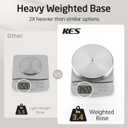 KES Toilet Paper Holder Stand 26" H (Taller Version), Free Standing Toilet Paper Roll Holder with Weighted Base for Bathroom, Rustproof SUS304 Stainless Steel Brushed Finish, BPH283S66-2