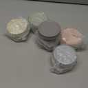 VITEVER [6 Pack] Salad Dressing Container To Go, 2.7 oz Glass Small Condiment with Lids, Dipping Sauce Cups Set, Leakproof Reusable for Lunch Box Work Trip.