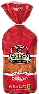 Canyon Bakehouse Gluten Free San Juan 7 Grain Bread 18Oz. Pack of 2 Canyon Bakehouse Gluten Free San Juan 7 Grain Bread 18Oz. Pack of 2