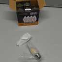 Chandelier LED Light Bulbs 40W Equivalent E26 Base,Dimmable 4W 2700K Warm White,B11 E26 Candelabra Bulb Frosted Flame Bent Tip Shape,6 Pack