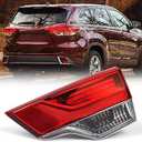 Huray Right Inner Tail Light for Toyota Highlander 2017-2019 Passenger Side LED Taillight Lamp Assembly Replacement for TO2803139 815800E120