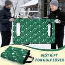 Golf Cart Seat Covers Winter Plush Universal Seat Towel Blanket with Soft Plush Surface for 2 Person Seats Golf Cart Accessories, 49.7"x 28.8"