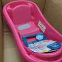 The First Years Newborn to Toddler Baby Bath Tub - Convertible 3-in-1 Baby Tub with Removable Sling - Ages 0 to 24 Months - Sure Comfort - Pink
