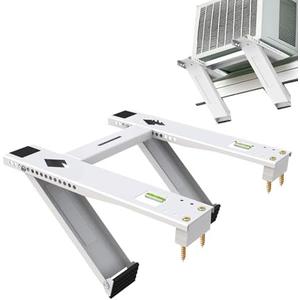 gulrear Window Air Conditioner Support Bracket with 2 Arms Heavy Duty AC Support for Window Unit Install kit Up to 200 lbs Hold 5000-22000BTU Unit Window AC Mount
