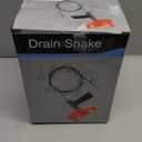 Drain Snake Auger（33 Feet）, Plumbing Snake Drain Hair Clog Removal Tool, Heavy Duty Snake Auger, Sink Unclogger Drain Cleaner Tool for Bathroom Kitchen Tub Shower Drain Clog Remover with Gloves