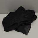 Plus Size Dresses Wedding Guest - Mother Bride Semi Formal Lace Cape with Chiffon Overlay Dresses (Black)